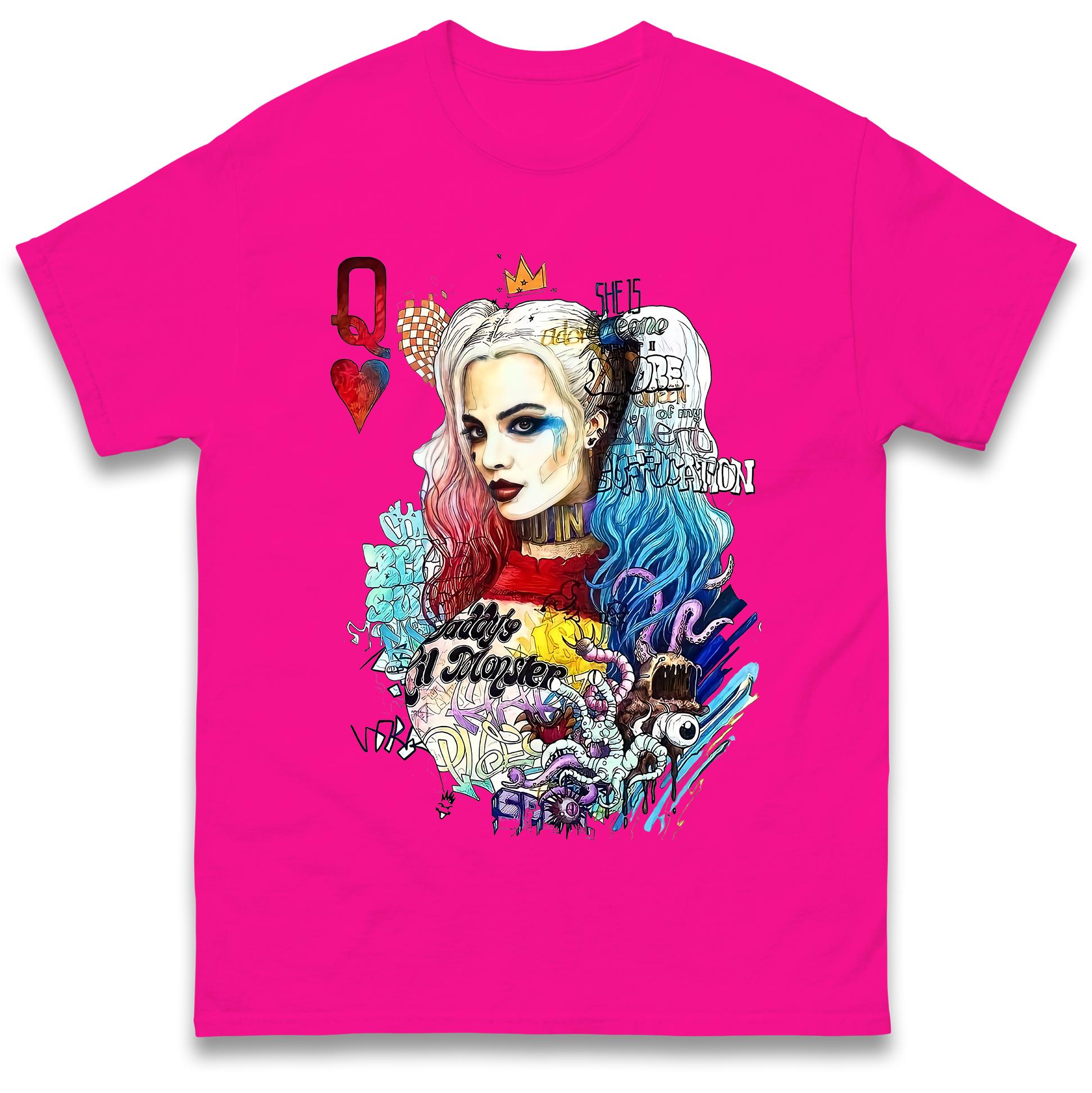 Harley Quinn T Shirt Tshirt Mens Womens Unisex Tops Tees M