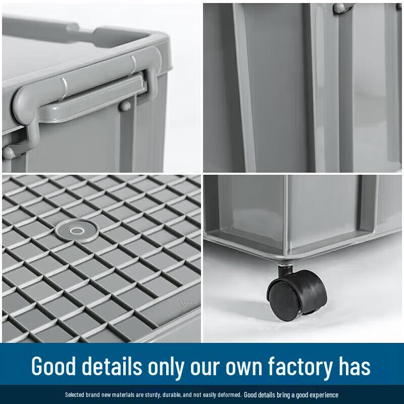 Jixiong Heavy-Duty Lidded Plastic Storage Box