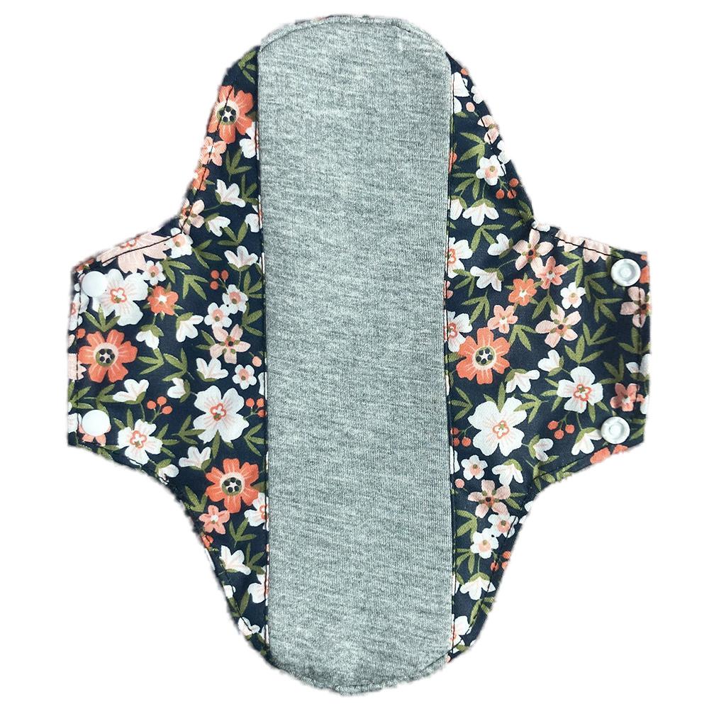 23cm Graphene Antibacterial Washable Cotton Sanitary Pads - Soft, Breathable, and Absorbent for Urine Leakage