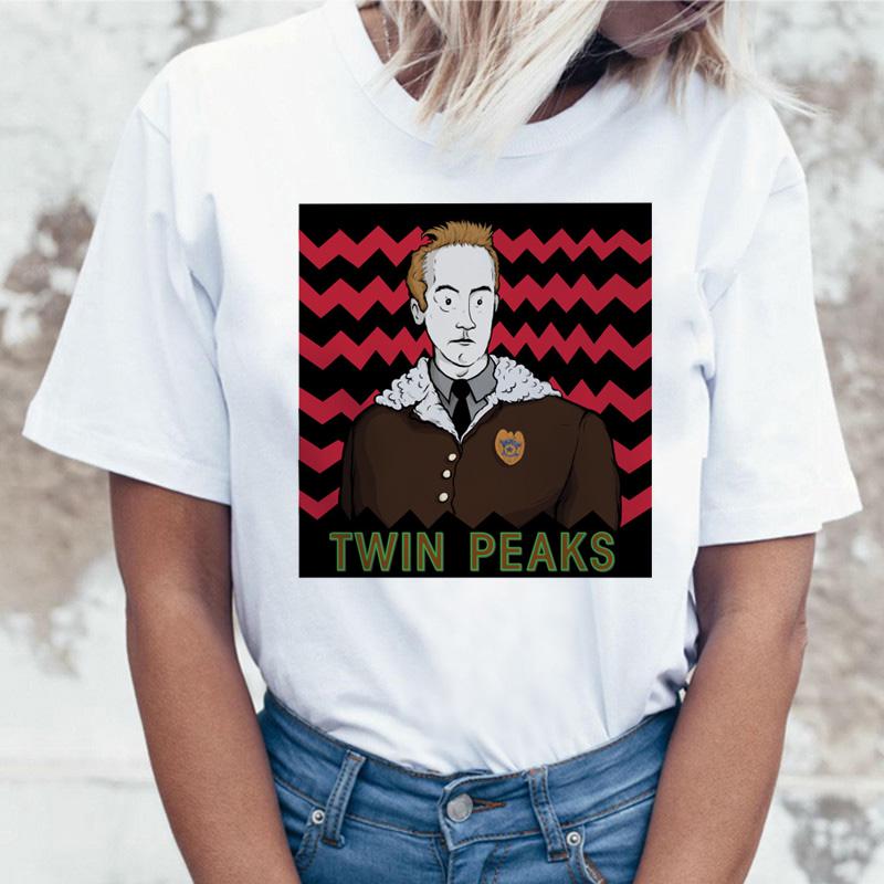 twin peaks button up shirt