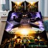 Duvet Cover Cartoon Game Pillowcase Bedding Set Boy Girl Bedroom Decoration Boys-N-ninjagos-Gift Single Double Large Size