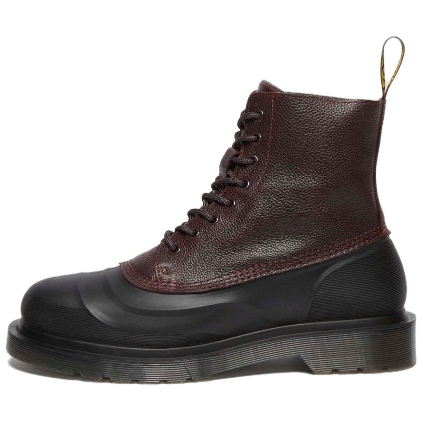 Dr. Martens 1460 Leather Fashion Short Boots Unisex Boots Red Black 32119601