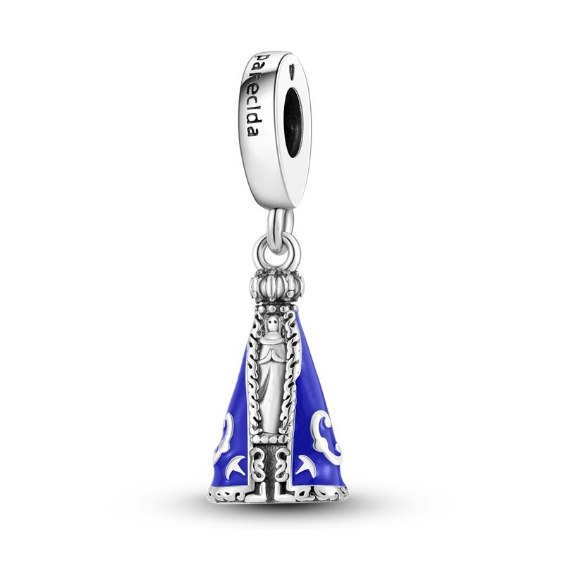 Copper Angel Pyramid Religious Symbols Series Charms Beads Pendant Fit Original Fine Bracelets Diy Jewelry Gift