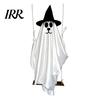 Durable Halloween Holiday Decor Hanging Ghost for Outdoor Decoration, Cute Flying Satin White Reusable Party Decorations Home, Tree, Porch,
