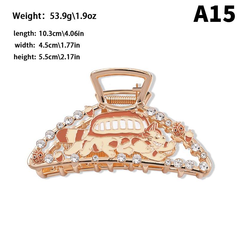 Cute Creative Cartoon Hair Claw Zinc Alloy Dragon Hair Claws Claw Clip Hair Accessories For Women Girls