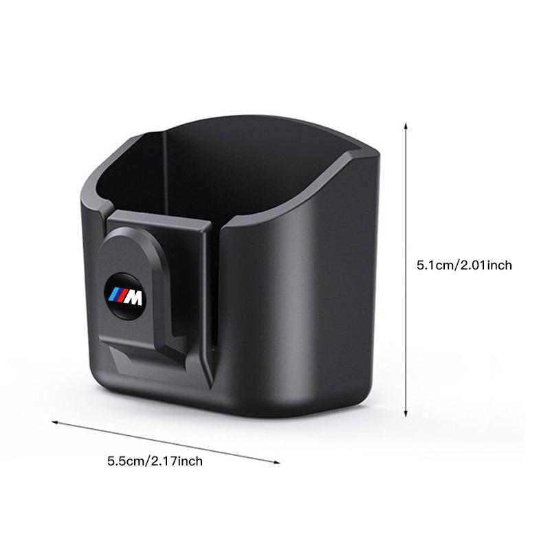 LLIT4 BMW Car Vent Storage Box Auto Organizer Glasses Key Card Car Accessories for M Performance F30 F40 F10 E90 F20 E46 E60 E70 E39