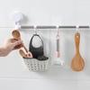 Dual-Layer Sink Organizer: Sponge Holder & Faucet Basket