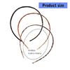 3 Pieces Hair Hoops For Women Men And Girls Plastic Headband Party Hair Accesories Fashionable Hair Decoration