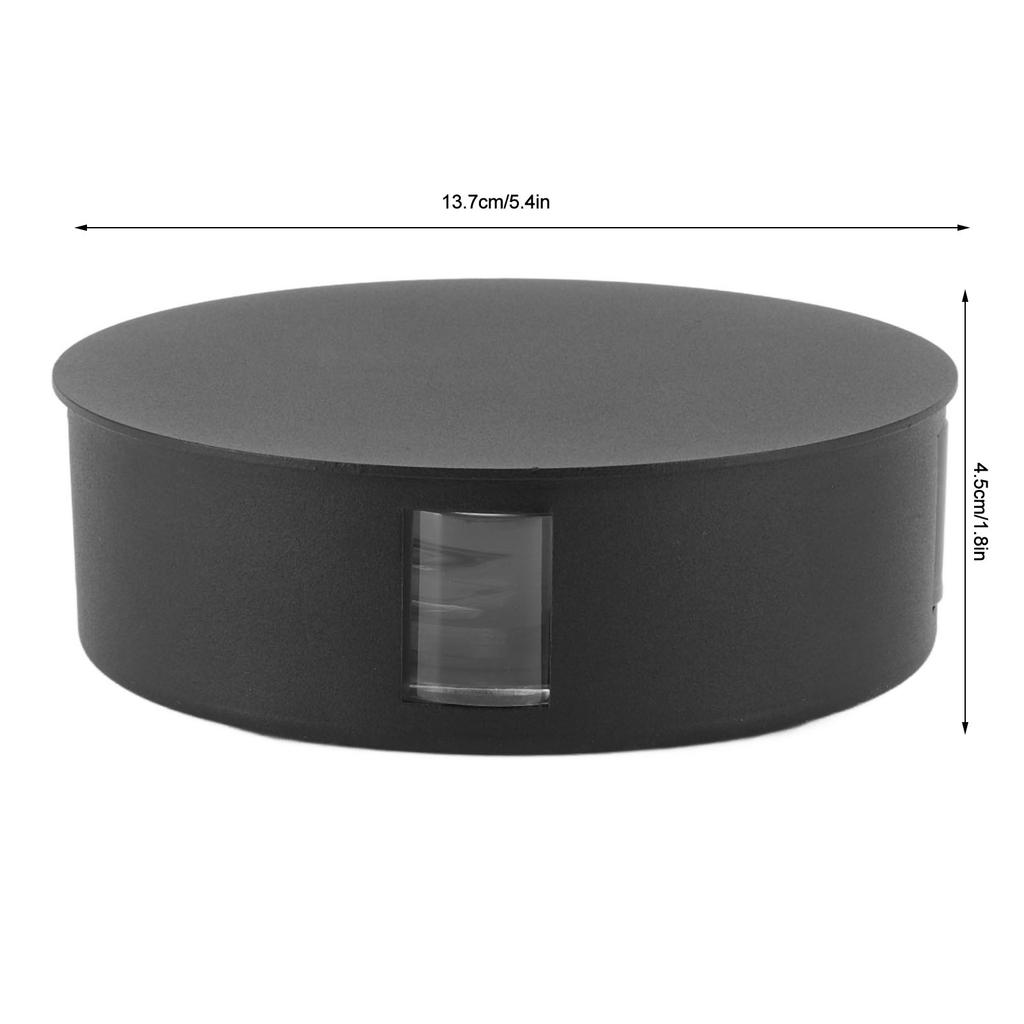 LED Modern Wall Lamp Round 4 Sided Bm Light 12W High Brightness Gentle Lighting Waterproof Wall Light