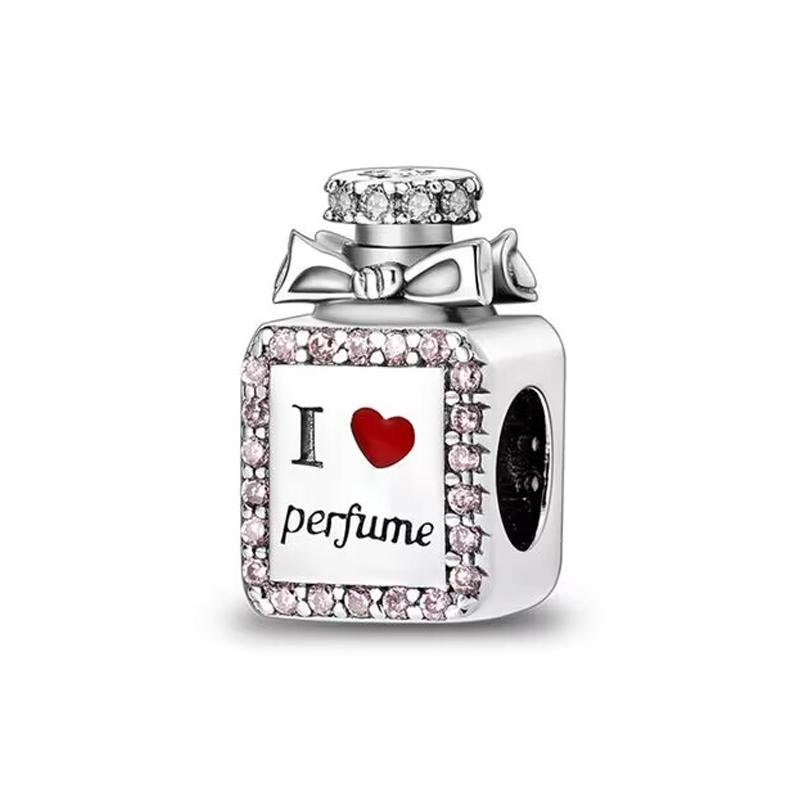 New Copper Women'S Shopping Handbag Lipstick Charm Beads Fitfor Serpentine Bracelets Diy Boutique Women'S Fashion Jewelry