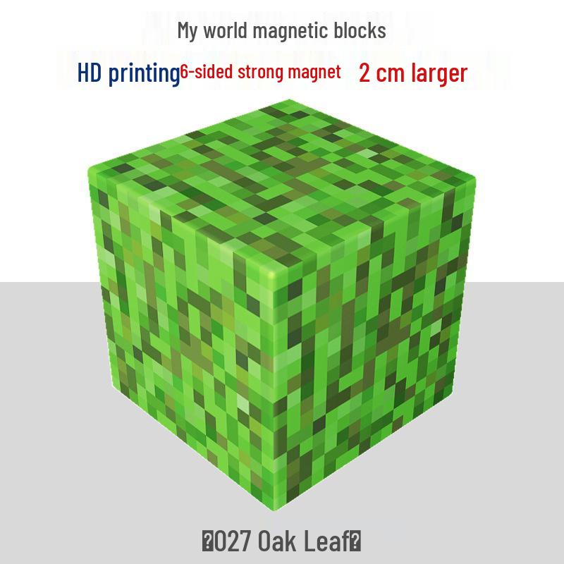 My Building Block World: Magnetic Cube Accessories - Mini Iron Stone Magnets for Children's Educational Building Toys