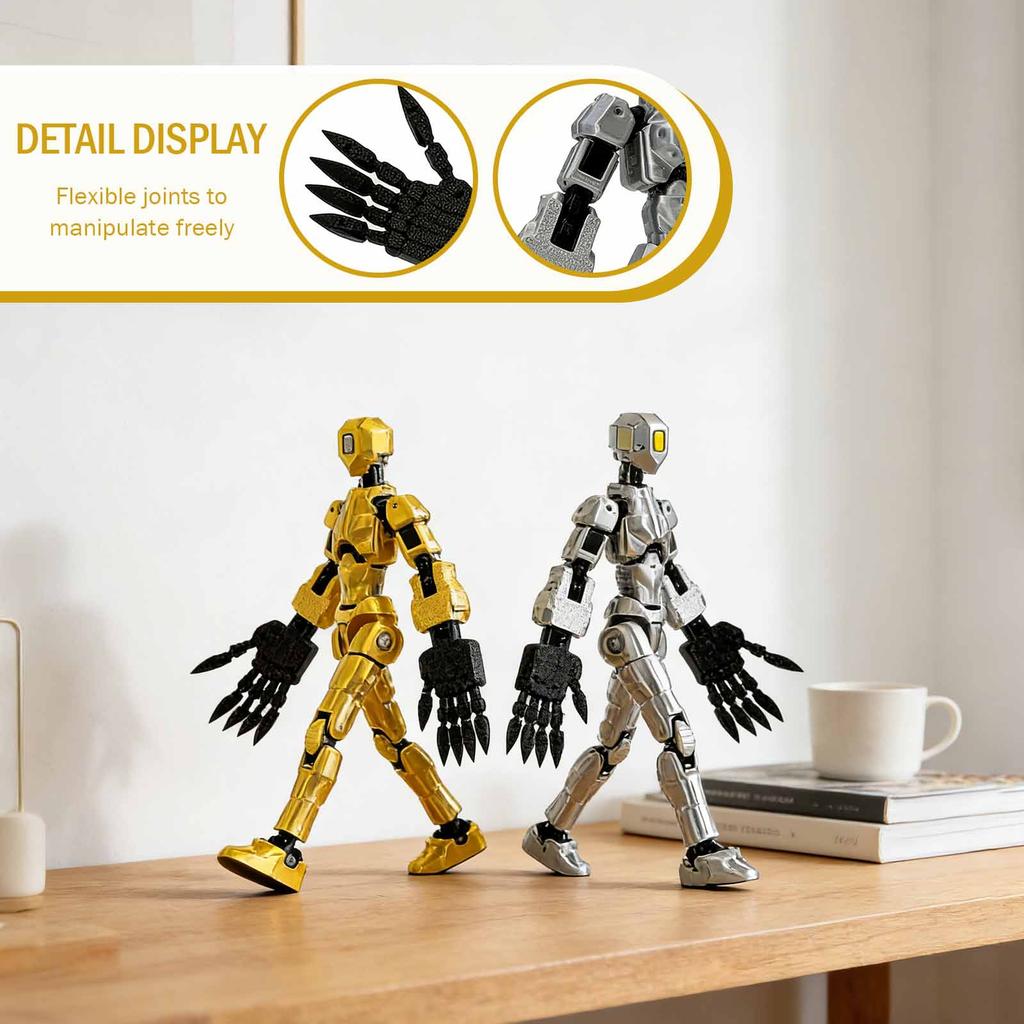 Mobile Doll Set, Titan Robot Mobile Doll, Posable Mobile Doll, Suitable For Collectors, Desktop Decoration