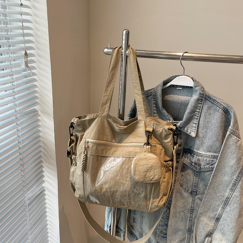 Student Book Bag Lightweight Shoulder Bag Women's Commuter Tote Bag Large Capacity Crossbody Bag