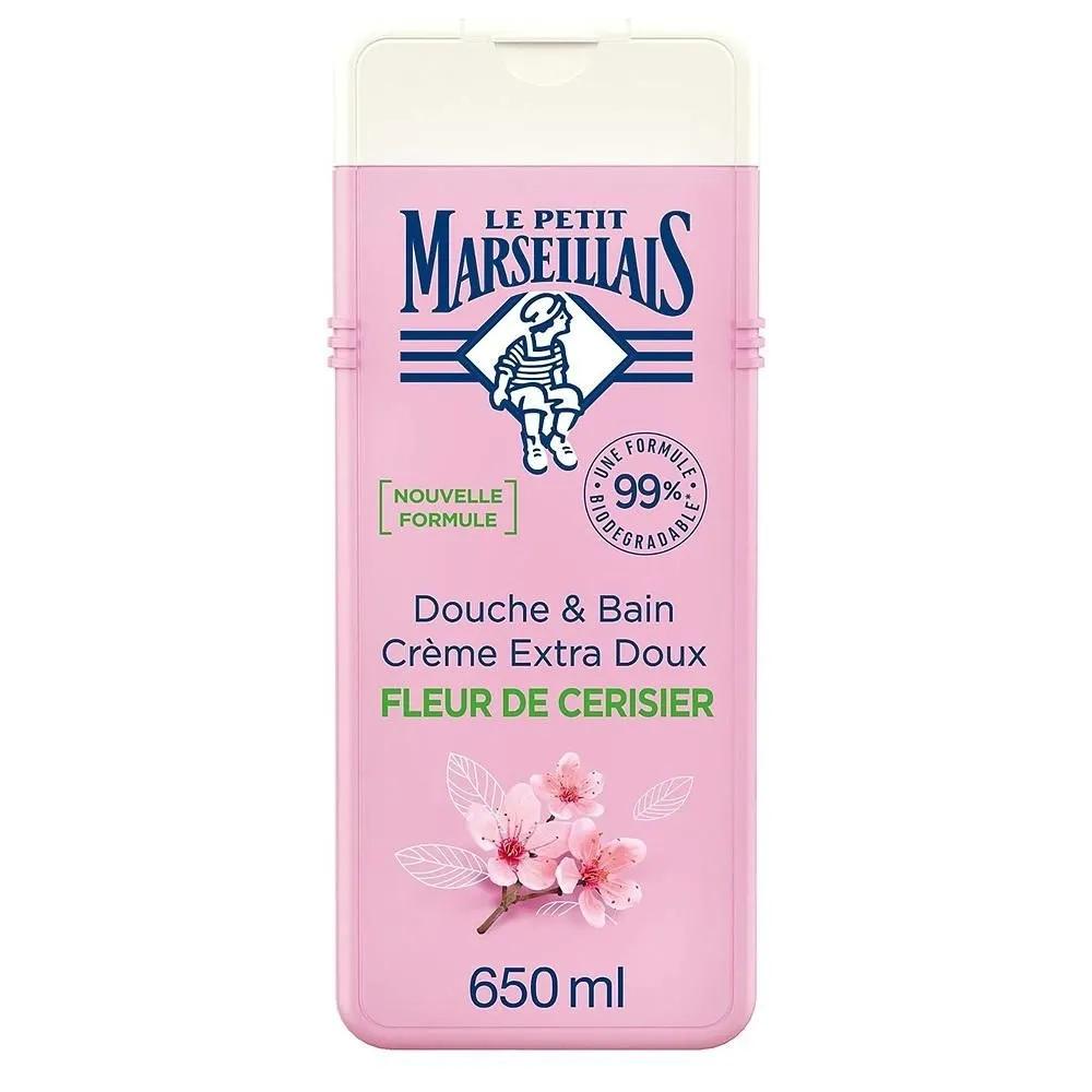 Le Petit Marseillais Bath Cream 650ml 1 Pack Cherry Blossom Le Petit Marseillais Shower & Bath Cream Extra