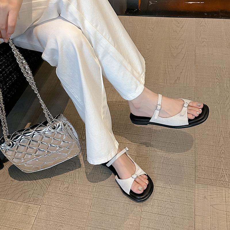 Casual Flat Shoes for Women's Flip-flops