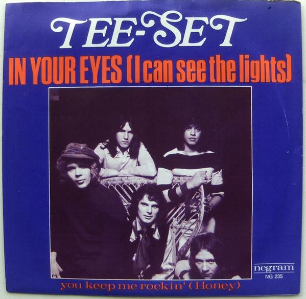 

7inch Record TEESET In Your Eyes I Can See The Lights NG235 Negram 1971 Netherland Rock Used