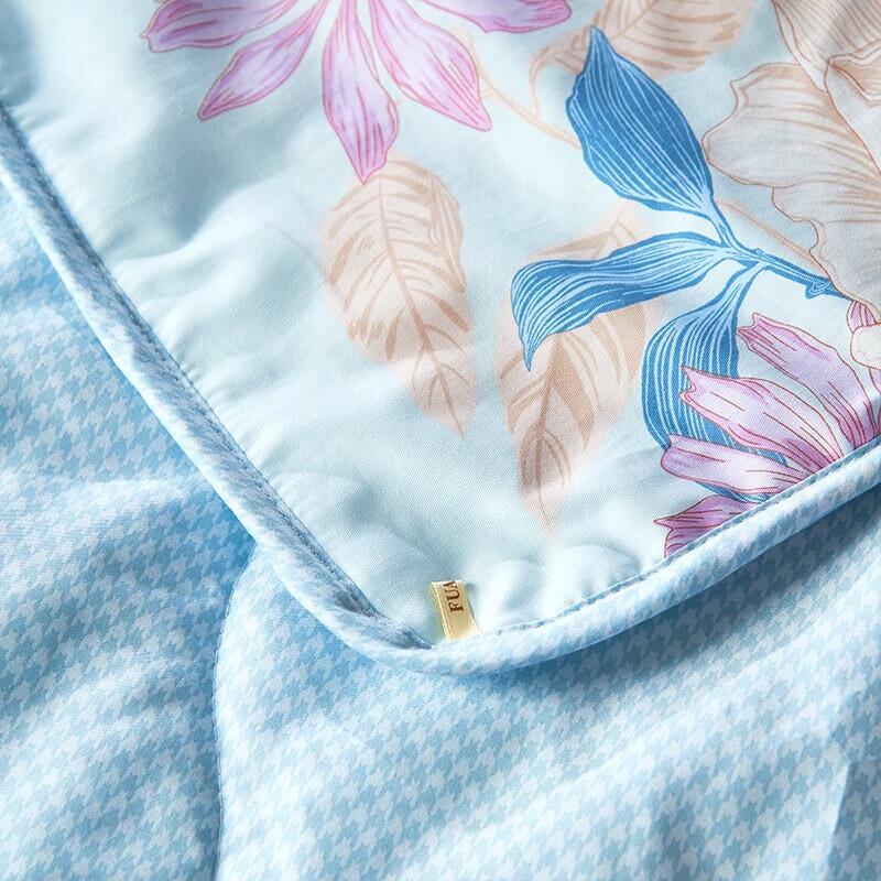 FUANNA Pure Cotton Antibacterial Seven-Hole Fiber Summer Quilt