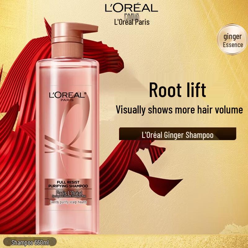 L Oréal Energizing Ginger Anti-Breakage Shampoo 660ml
