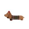 Peluche Cane Bassotto con Squeaker Resistente al Morso Morbido Peluche per Animali Domestici e Bambini Gioco Indoor e Comfort