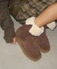 Moodnight Dody Western Stitch Shearling Fur Boots - 3 Colors