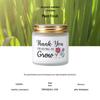 Custom Scented Frosted Cup Soy Wax Candle - Smokeless and Popular