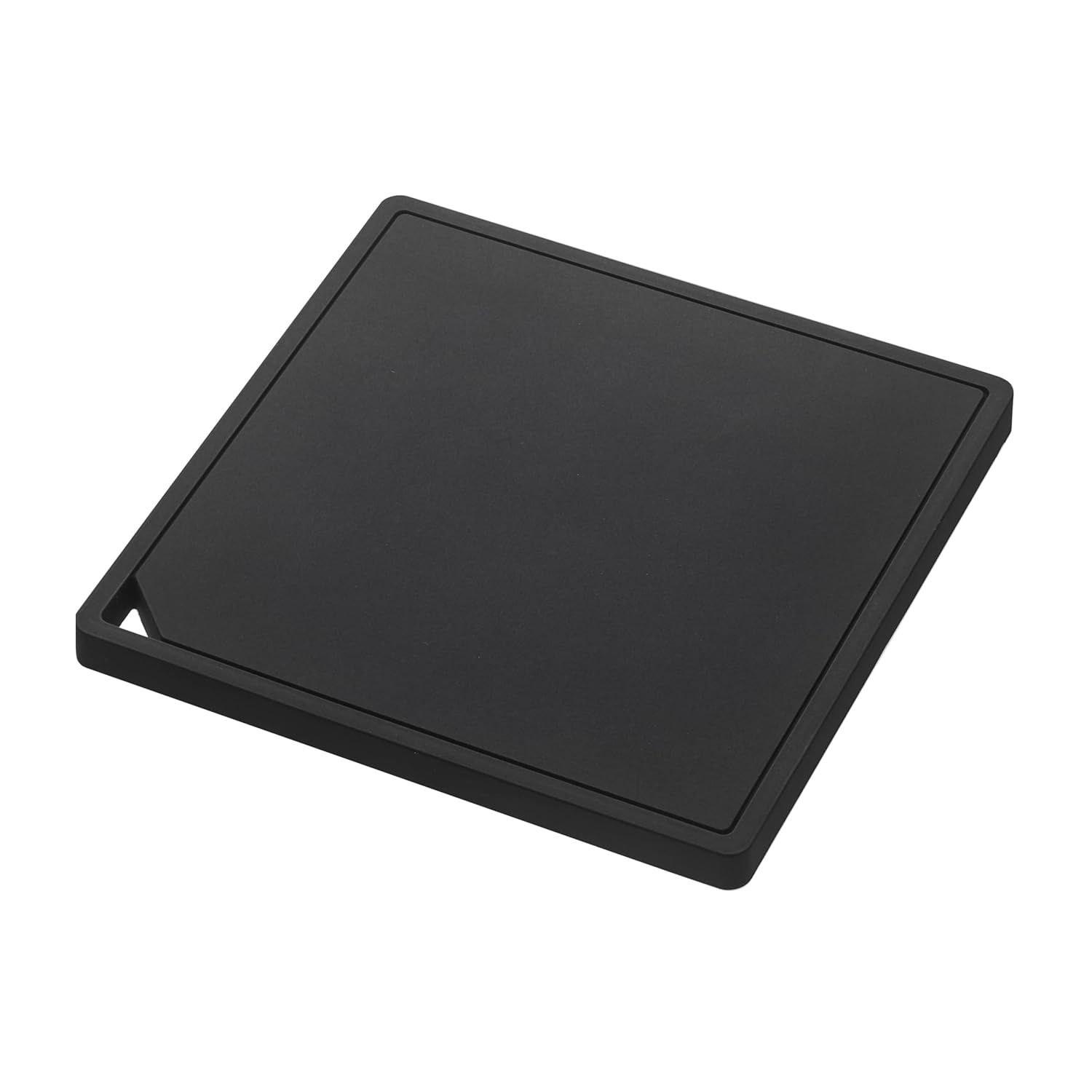 Yamazaki Silicone Pot Holder Square Black Approximately W15D15H1cm Tower Heat Resistant 2953