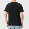 Skechers Logo Pattern Versatile Round Neck Pullover Breathable Short Sleeve T-Shirt Unisex T-Shirts Carbon-Black L224U137-0018
