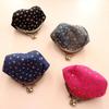 Five-Pointed Star Coin Purse Mini Kiss-Lock Change Purse