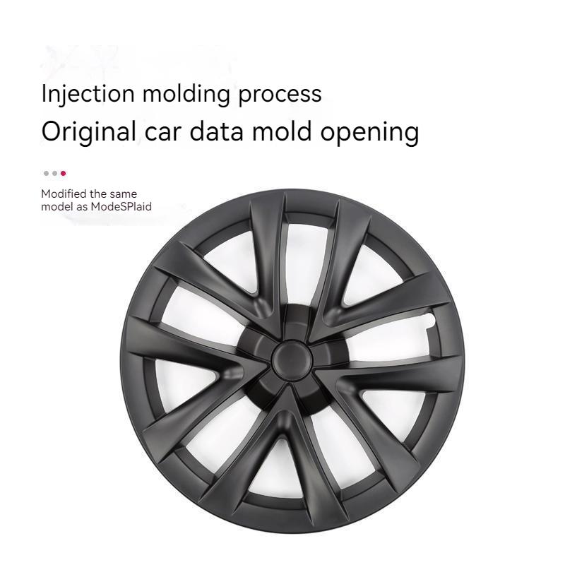 For Tesla Model 3 2019-2025 Car HubCap18-Inch Plaid Performance Replacement Wheel Cap Automobile Hub Cap Full Rim Cover 4PCS