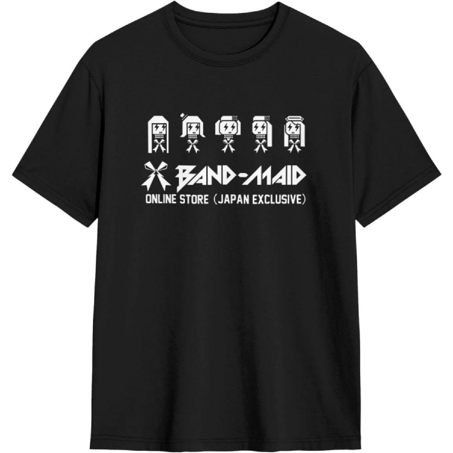 Short Sleeve T-Shirt Band Maid T-Shirts for Men and Women Running Shirts Workout Shirt S