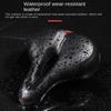 Safety Warning Bike Seat Breathable Bicycle Cushion Comfortable Bike Saddle Padded  Men Women