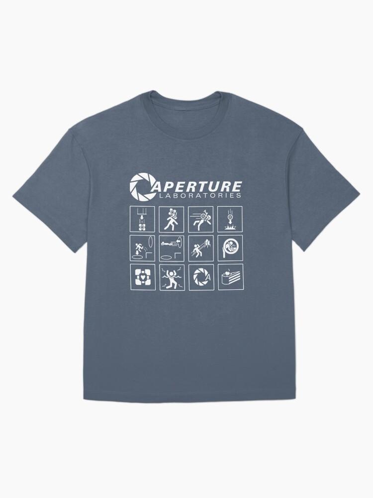 Portal Aperture Science Labs Portal Game Oversized T-Shirt