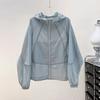 Breathable Hooded Sunscreen Apparel for Women – Summer Lightweight Jacket, Loose-Fit Sun-Protective Clothing and Air-Conditioning Cardigan