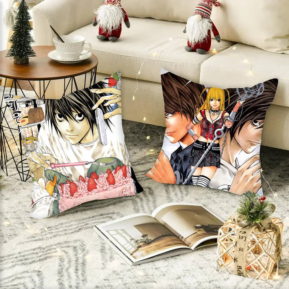 Anime D-DEATH NOTE horror  Pillowcases cushion covers living room sofas home decor gifts