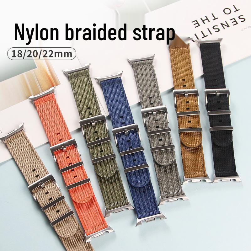 Stylish Nylon Braided Strap for Samsung Watch8 - Casual & Business