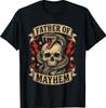 Giorno del Papà Papà del Caos Divertente Papà Coordinato Famiglia Maglietta