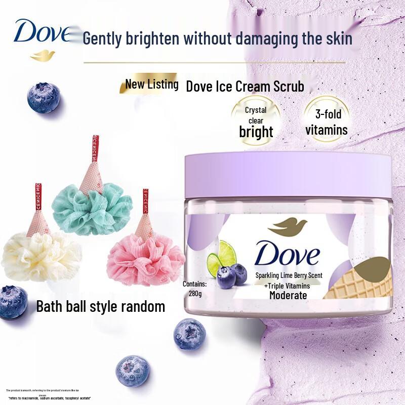 Dove Lime Berry Moisturizing Body Scrub