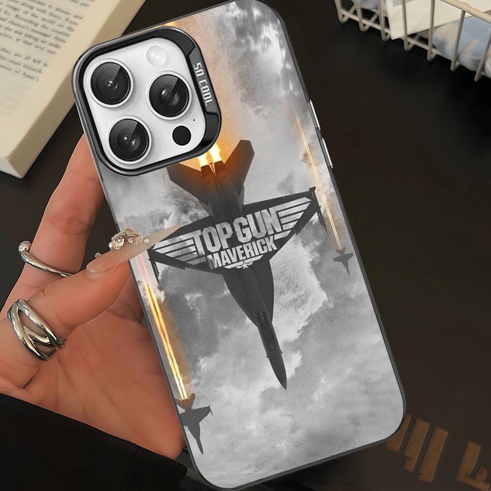 Action Film T-Top G-Gun Phone Cases For IPhone 17 16 15 14 13 12 11 Plus Pro Max Pro Color Matte Cover