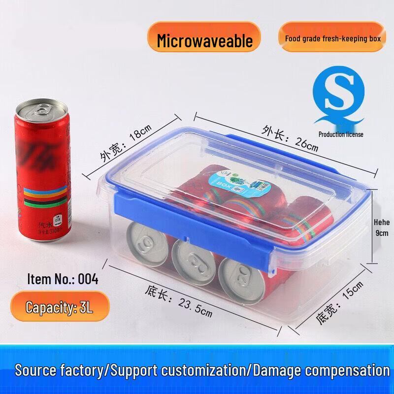 Handon Clear Flip-Top Fridge Drain Box
