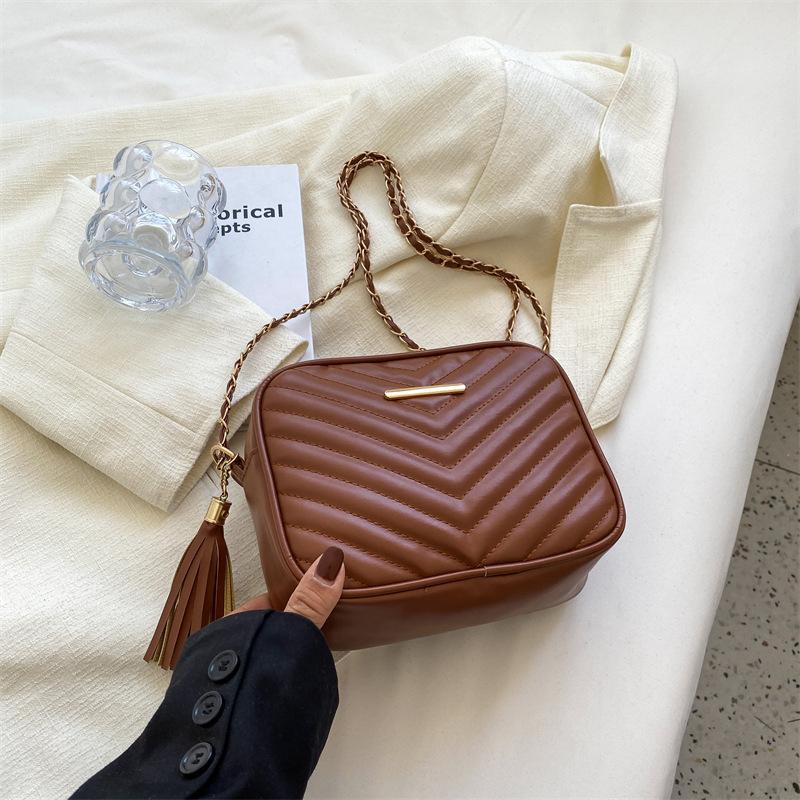 Женские женские сумки на ремне из искусственной кожи — фото 17