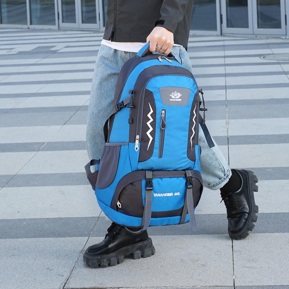 Waterproof Hiking Backpack Nylon Climbing Daypack Large Camping Backpack Women
