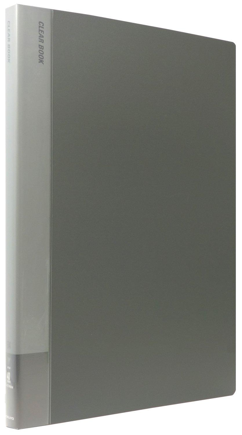 

KOKUYO File Clear File B4 40 Sheets Gray LA-574NDM