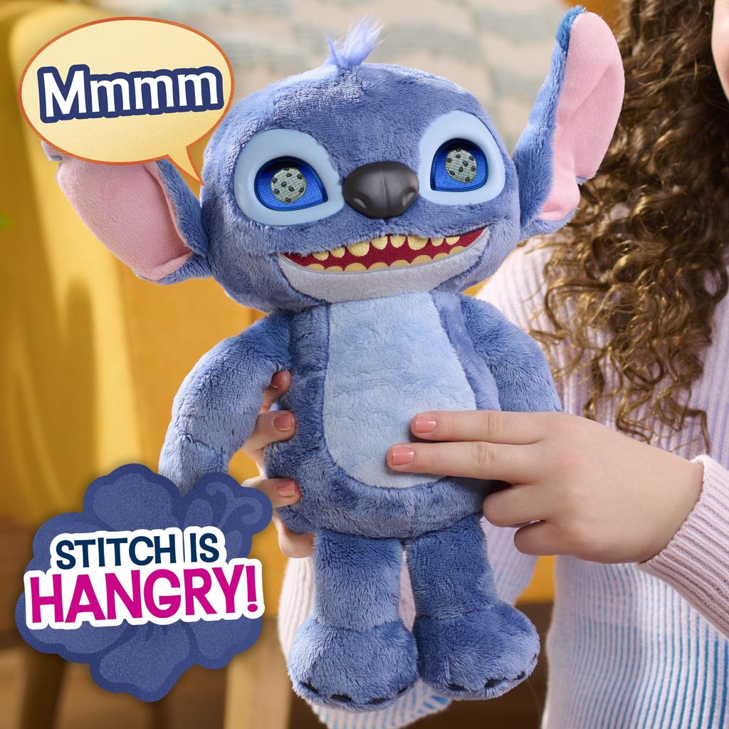 Peluche Many Moods - STITCH - Live Action - 30 Cm - Dès 5 Ans