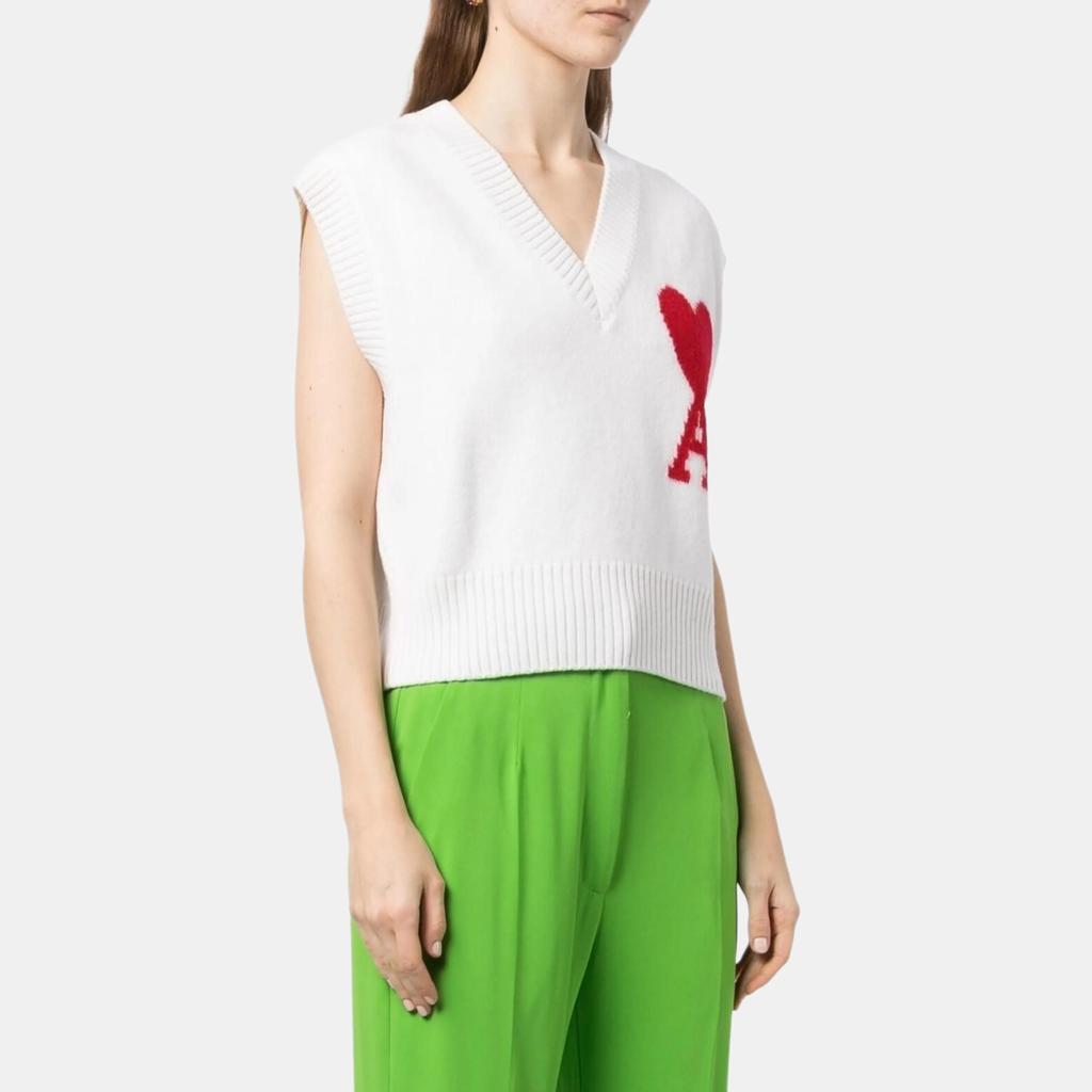 AMIPARIS Ami De Coeur Knitted Vest UKS702018.154