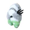 12cm Shark Plush Pendant Creative Lovely Watermelon Shark Bee Plushie Ornament Soft Cartoon Stuffed Animal Doll Plush Toy Backpack Decor