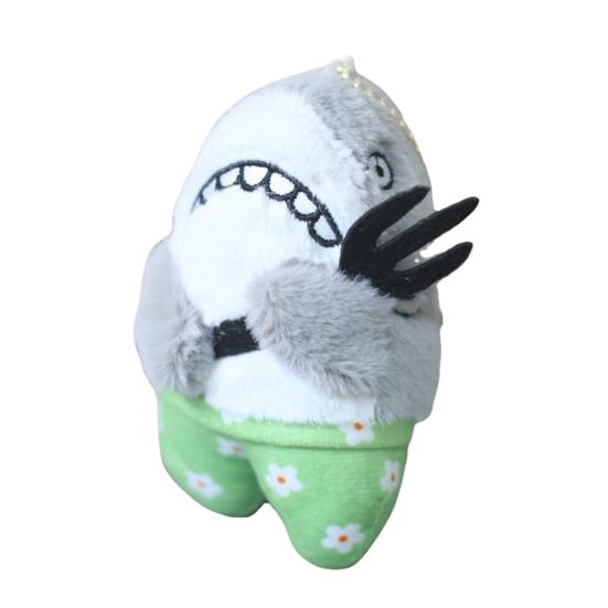 

12см Плюшевый кулон в виде акулы Креативный Милый Арбуз Акула Пчела Плюшевая Игрушка Украшение Мягкая Мультяшная Мягкая Игрушка Кукла Плюшевая Игрушка Декор для Рюкзака серый