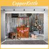 Creative Children's Photography Background Cloth Christmas Theme Studio Props