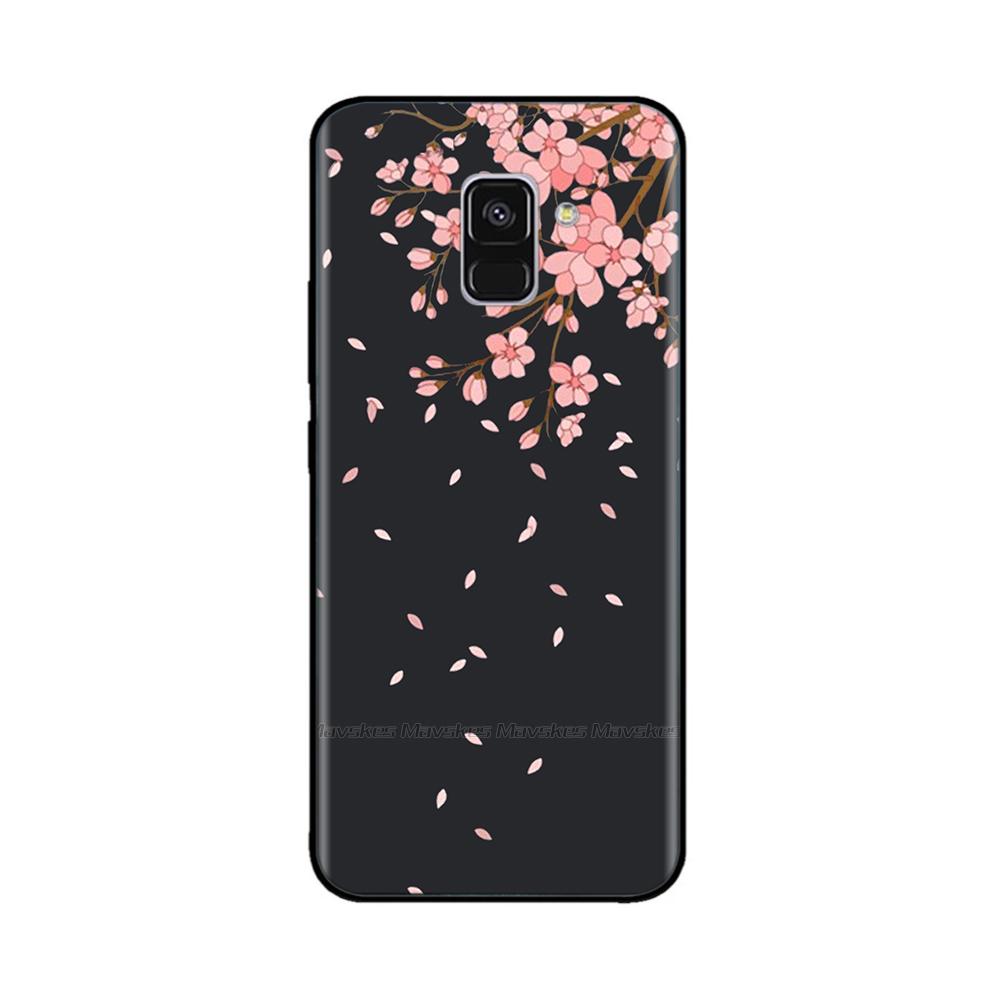 Case For Samsung Galaxy A8 2018 A530 A530F Case A8s Soft Silicone Phone Back Cover For Samsung A8 Plus 2018 A730 A730F Case Bag