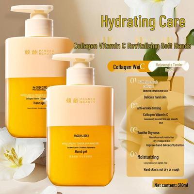 Langanhaltende Anti-Aging Handcreme mit Kollagen & Vitamin C für trockene, raue Haut
