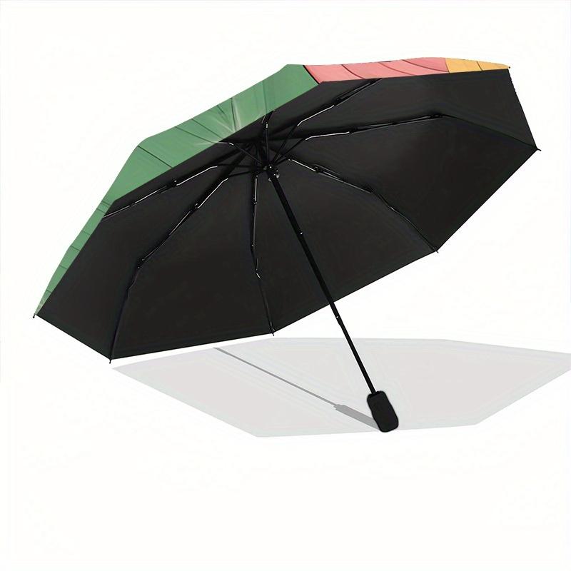 1pc Floral Fantasy Automatic Open/close, All-Season Portable Folding Umbrella, Travel, Everyday, Formal Events - Compact Luxury Parasol, Outdoor Acces